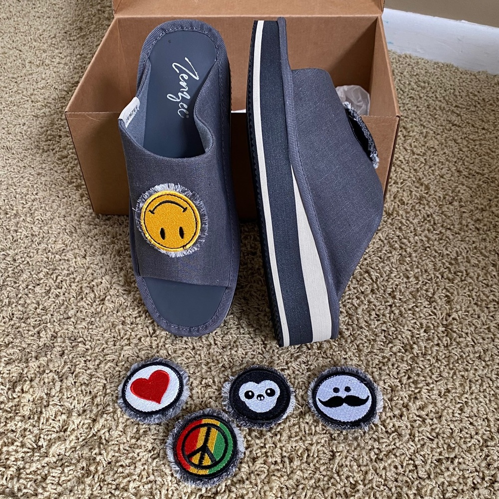 Zenzee platform sandals